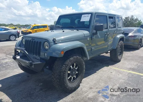 2014 Jeep Wrangler Unlimited Rubicon z USA, uszkodzony, nr VIN 1C4HJWFG5EL151428